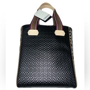 Consuela Amy Chica Tote with Rainbow Straps